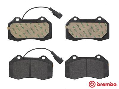 A.B.S. P 23 162 BREMBO Bremsbelagsatz, Scheibenbremse